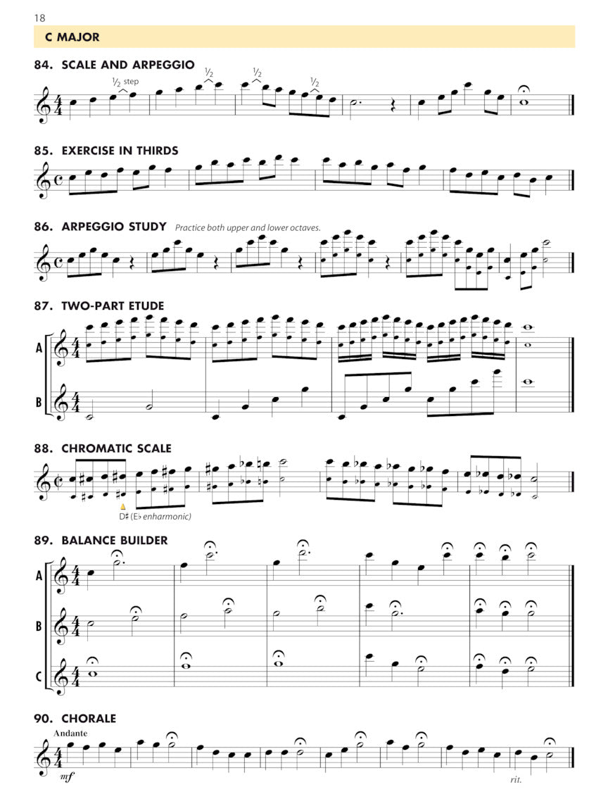 METODO ESSENTIAL TECHNIQUE FLUTE BOOK VOL.3. HAL-LEONARD
