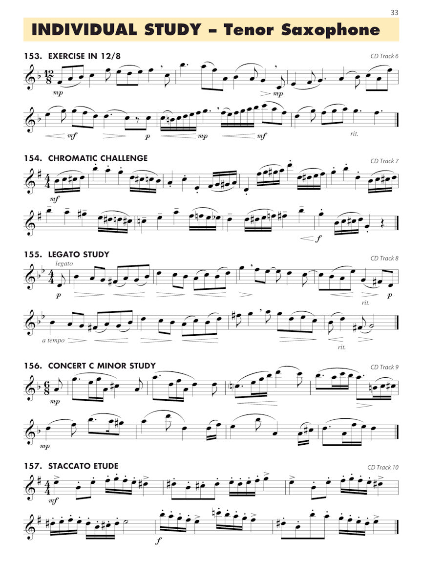 METODO ESSENTIAL TECHNIQUE Bb TENOR SAXOPHONE. HAL-LEONARD