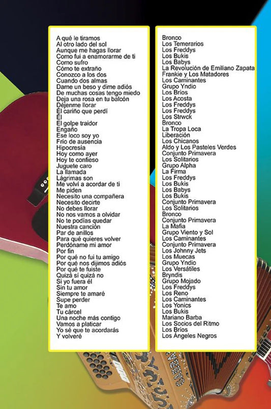 REVISTA GUITARRA FACIL #469 GRUPERAS INOLVIDABLES