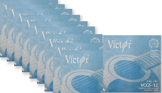 CUERDA VICTOR GUITARRA ACUSTICA ACERO 2DA. DECENA
