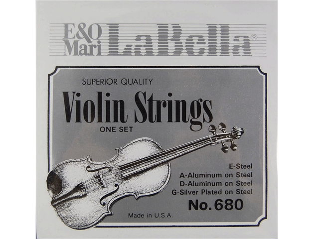 ENCORDADURA LA BELLA PARA VIOLIN 4/4. MOD:680