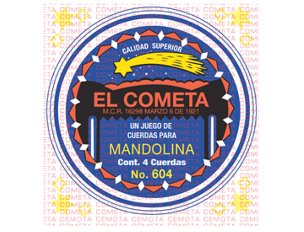 ENCORDADURA EL COMETA PARA MANDOLINA. MOD:COMA-604
