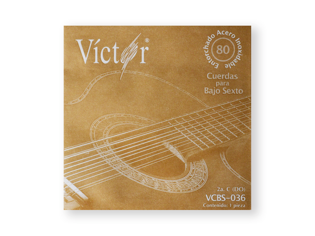 CUERDA VICTOR BAJO QUINTO/SEXTO 2DA. "DO. (DECENA)