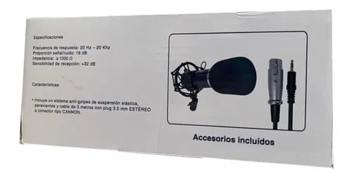 MICROFONO DE STUDIO VOCAL RADOX 490-601