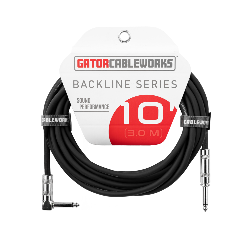 CABLE GATOR CABLEWORKS BLACKLINE SERIES INSTRUMENTO 10", 3M. RA