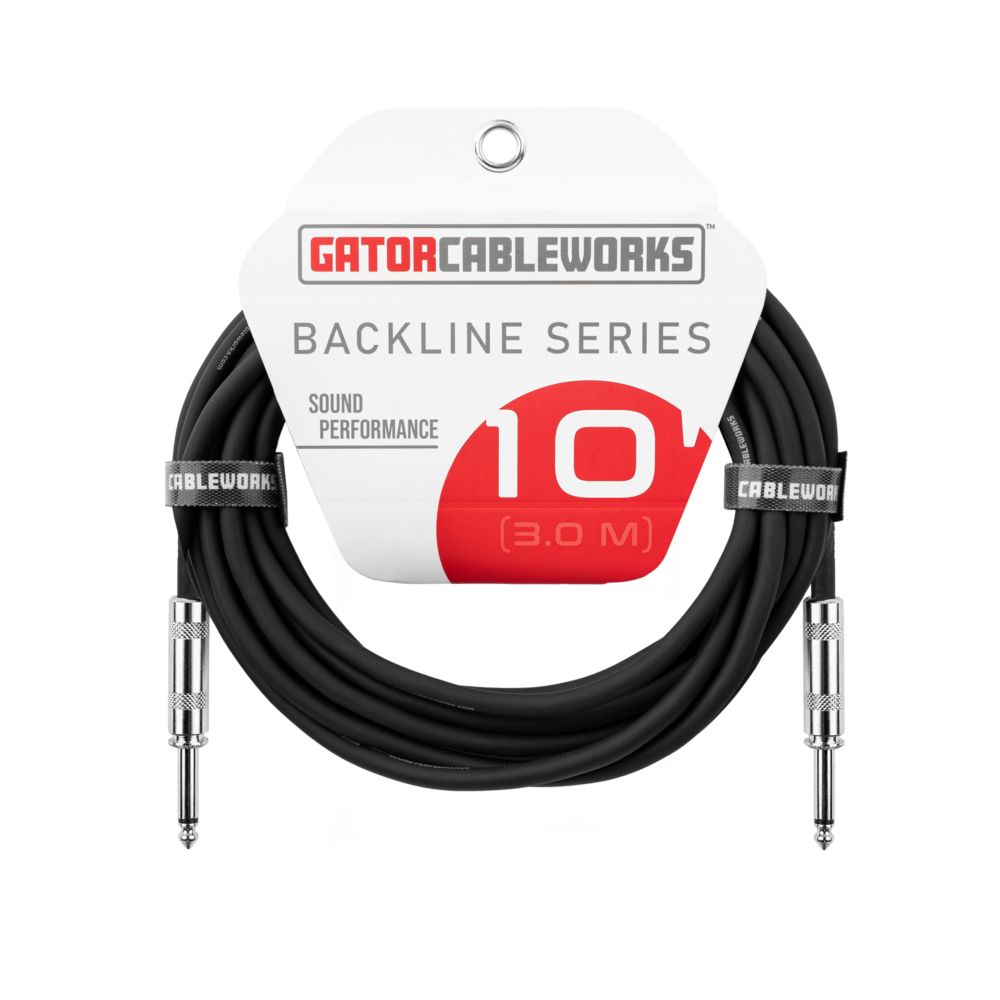 CABLE GATOR CABLEWORKS BLACKLINE SERIES INSTRUMENTO 10", 3M.