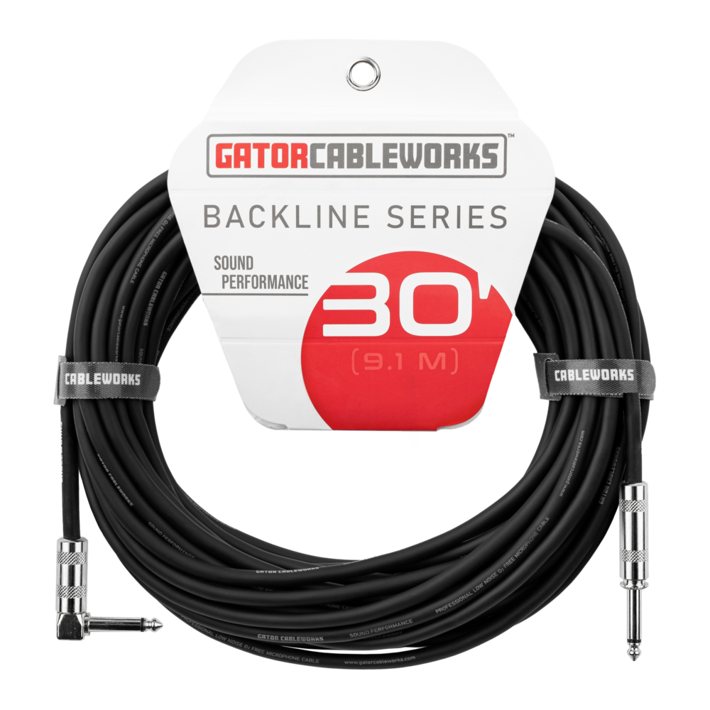 CABLE GATOR CABLEWORKS BLACKLINE SERIES INSTRUMENTO 30", 9M. RA