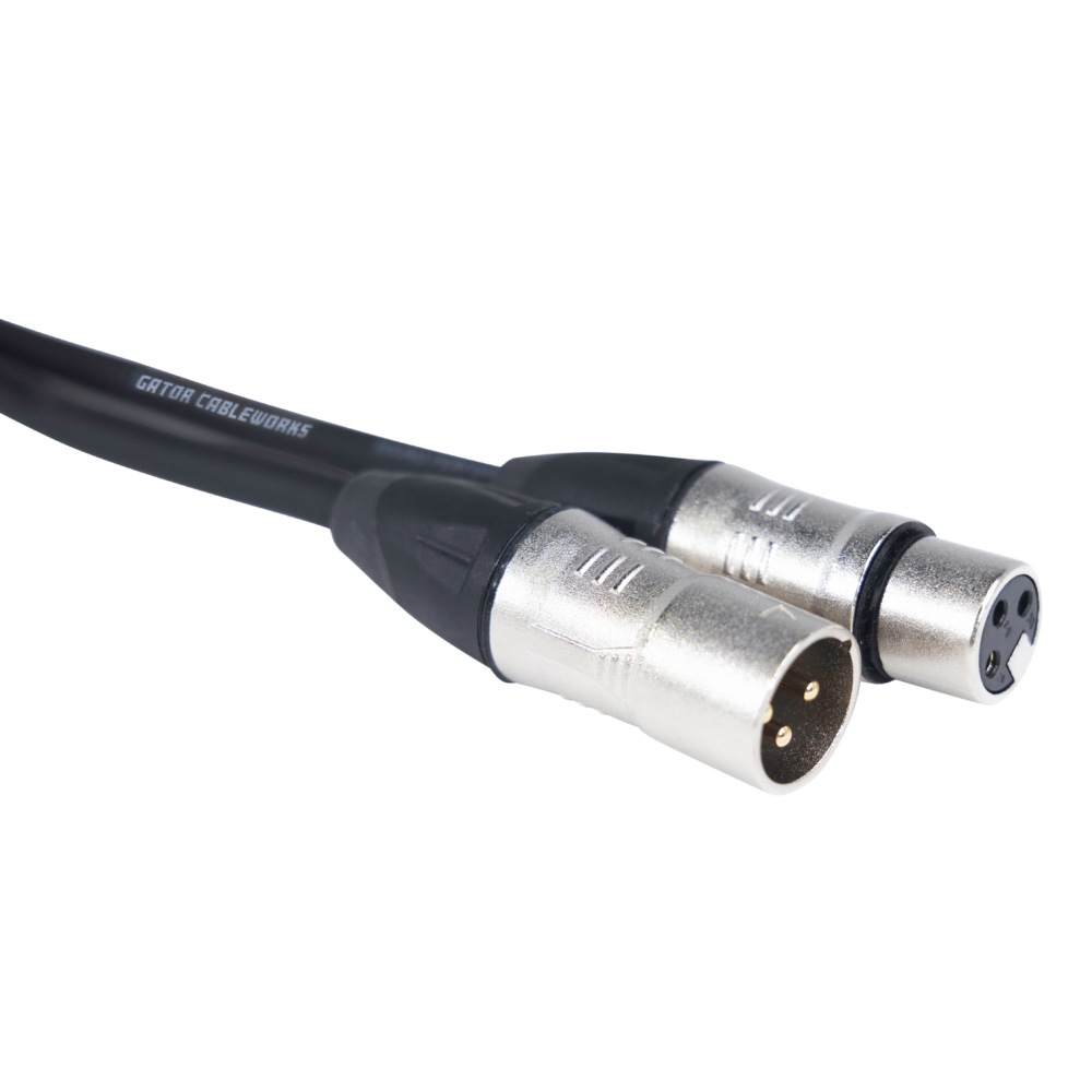 CABLE GATOR CABLEWORKS DE MICROFONO XLR-XLR 50", 15M