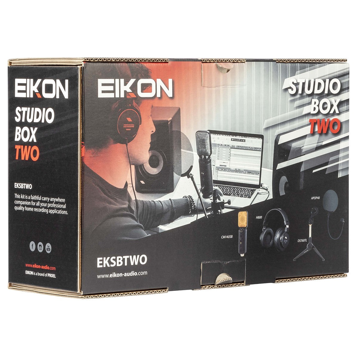 SISTEMA EIKON GRABACION STUDIO BOX TWO