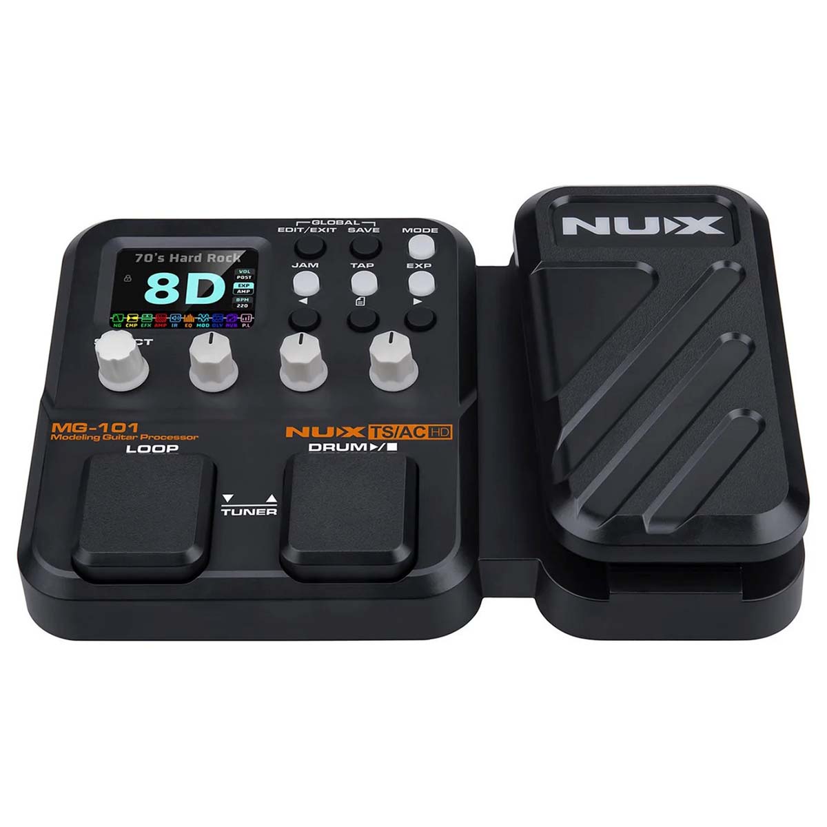 PROCESADOR EFECTOS NUX P/GUITARRA MOD. MG-101