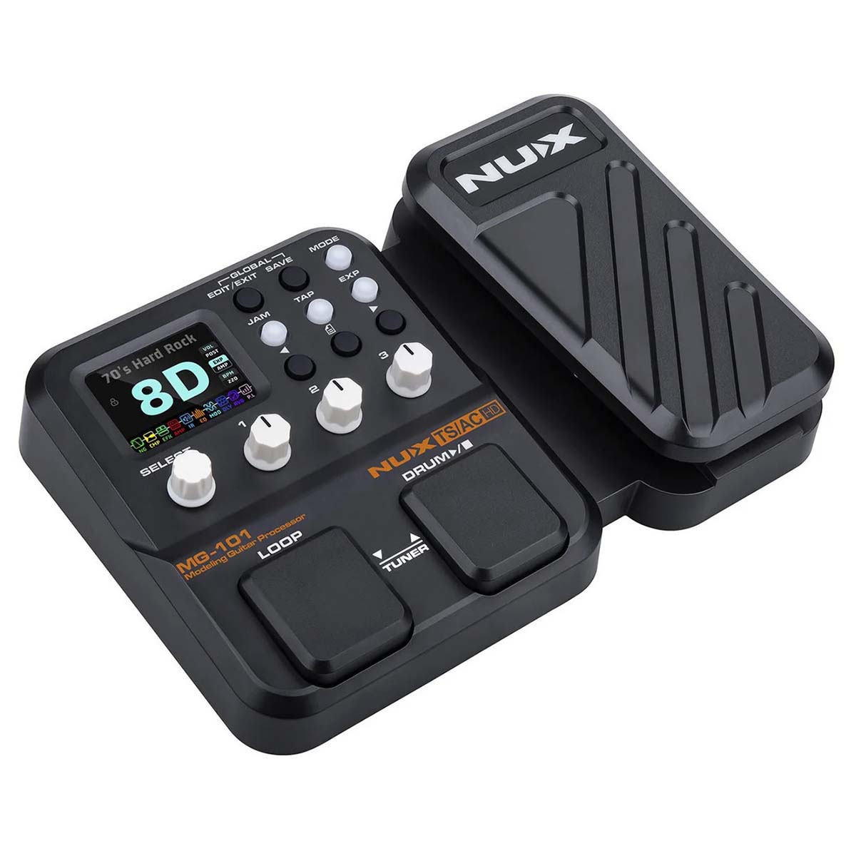 PROCESADOR EFECTOS NUX P/GUITARRA MOD. MG-101