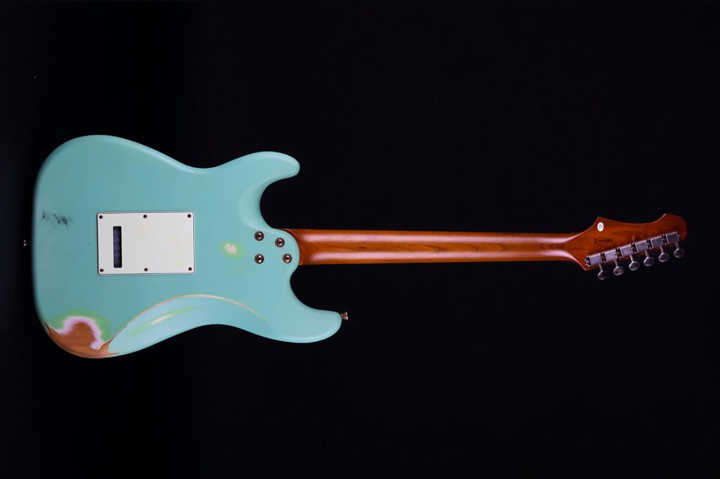 GUITARRA ELECTRICA JET GUITARS STRATOCASTER MOD:JS400 RELIC VERDE