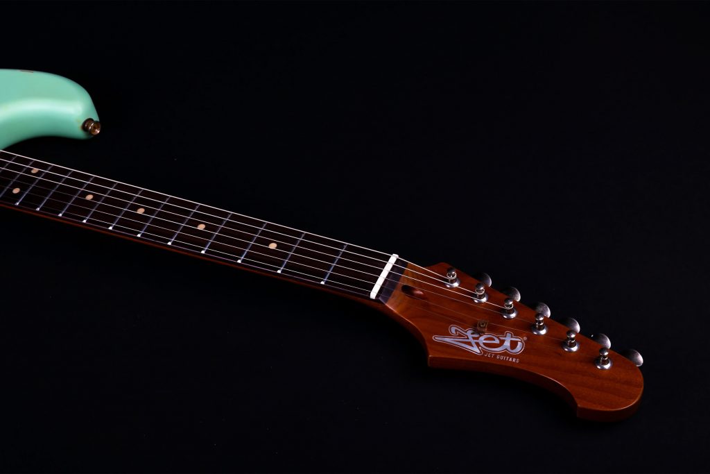 GUITARRA ELECTRICA JET GUITARS STRATOCASTER MOD:JS400 RELIC VERDE