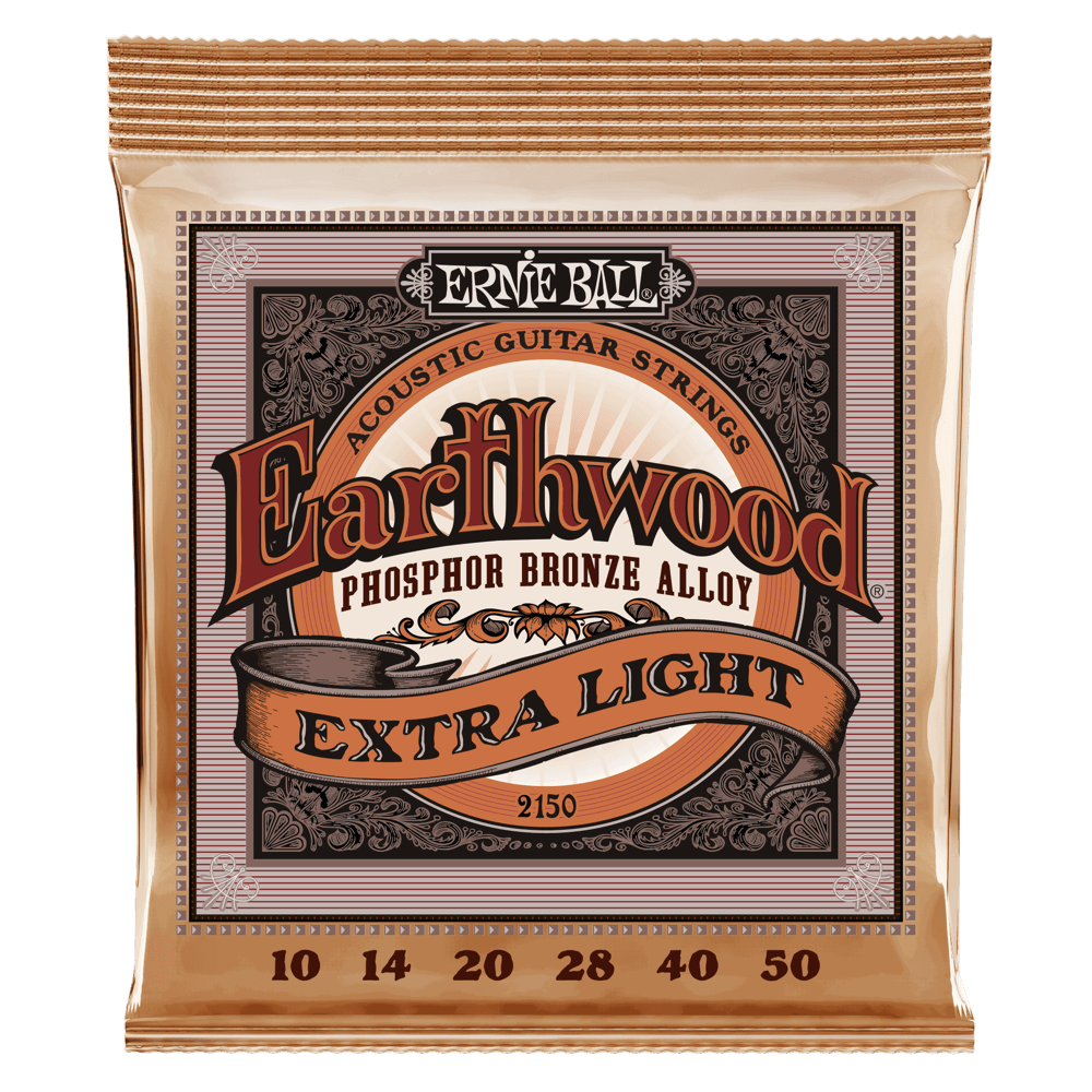 ENCORDADURA ERNIE-BALL EARTHWOOD PHOSPHOR BRONZE Guitarra ACUSTICA 0.010-0.50 2150