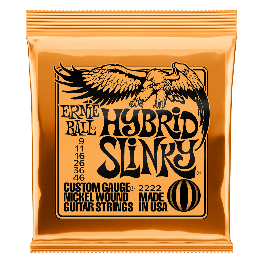ENCORDADURA ERNIE-BALL GUITARRA ELECTRICA NICKEL WOUND 0.09-0.426 2222