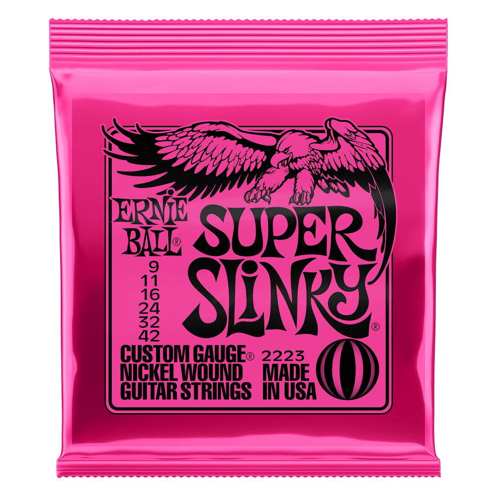 ENCORDADURA ERNIE-BALL GUITARRA ELECTRICA NICKEL WOUND 0.09-0.42 2223