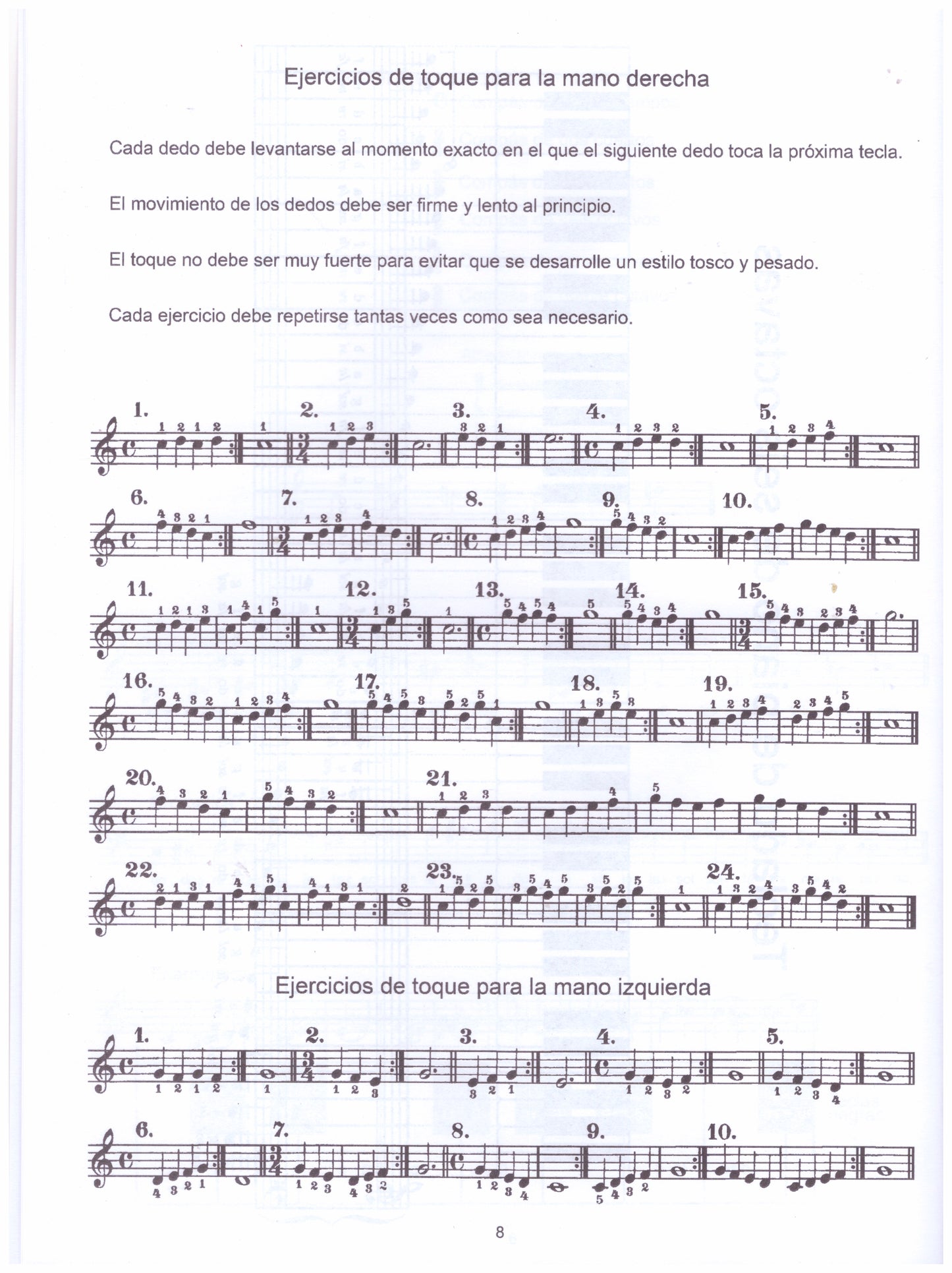 METODO BEYER OP.101 PREPARATORIO PARA PIANO. MUNDO AMERICA