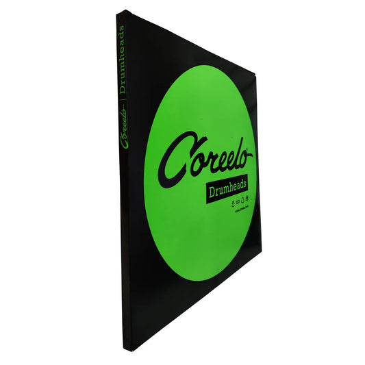 PARCHE COREELO SENCILLO CENTRO NEGRO 24"
