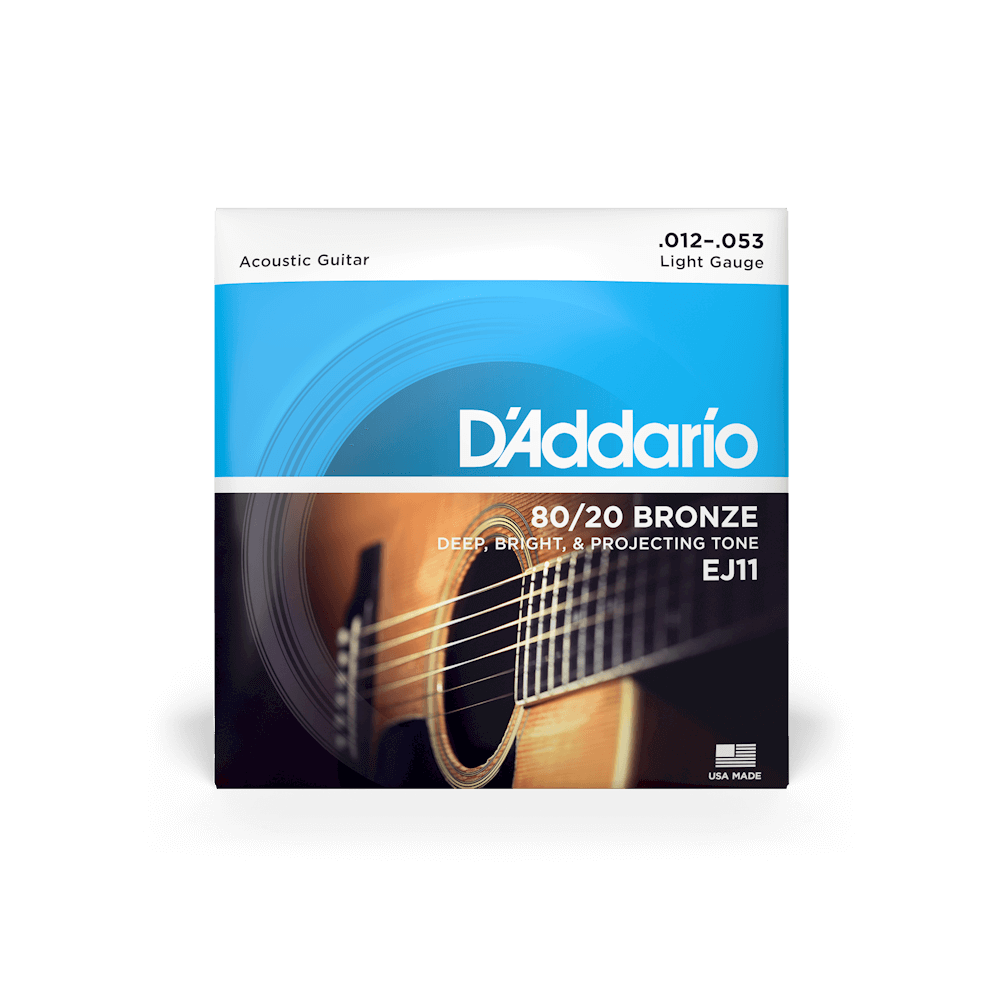 ENCORDADURA D´ADARIO BRONZE 80/20 .012-0.53 EJ-11