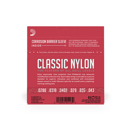 ENCORDADURA D´ADARIO CLASSIC NYLON EJ27N