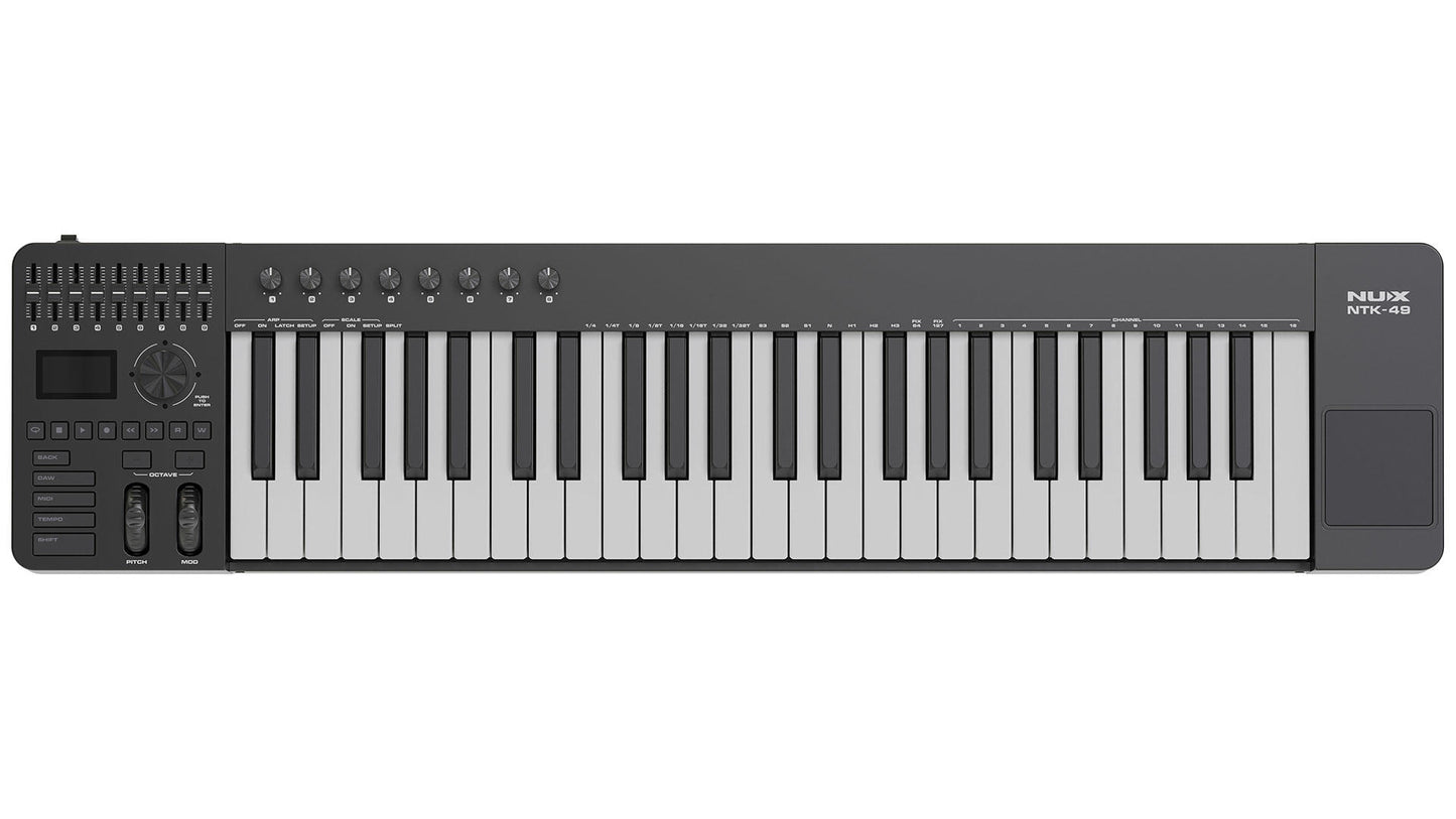 NUX NTK-49/Z Controlador Midi 49 Teclas