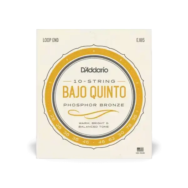 ENCORDADURA D´ADARIO BAJO QUINTO FOSFORO DE BRONZE EJ85
