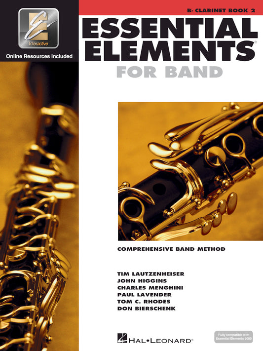 METODO ESSENTIAL ELEMENTS CLARINET BOOK VOL.2. HAL-LEONARD