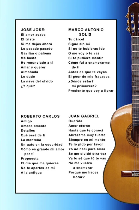 REVISTA GUITARRA FACIL #446 4 GRANDES BALADA EN ESPAÑOL