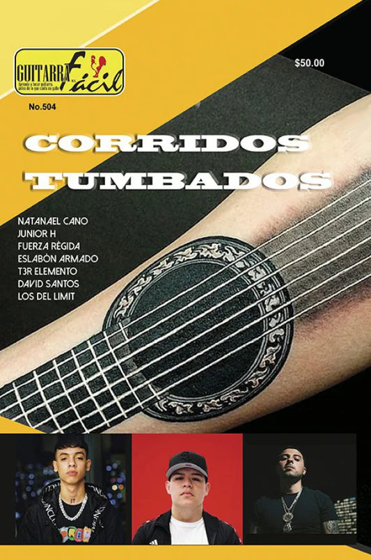 REVISTA GUITARRA FACIL #504 CORRIDOS TUMBADOS