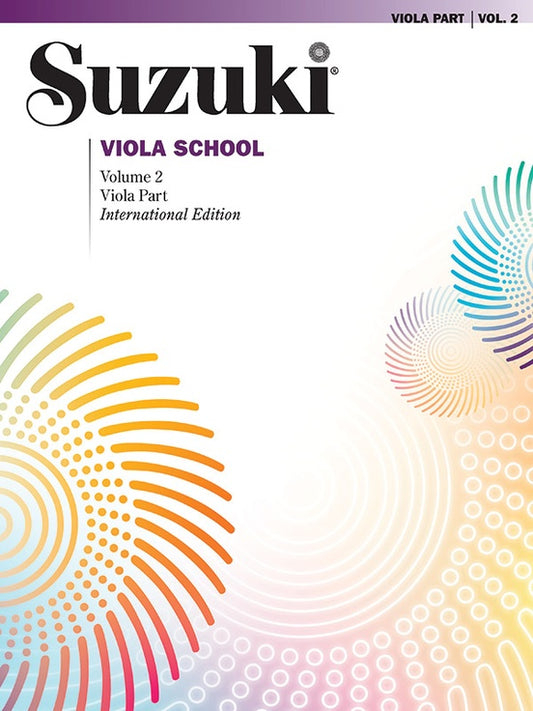 METODO SUZUKI VIOLA SCHOOL, VIOLA PART VOL.2 INTERNACIONAL EDITION