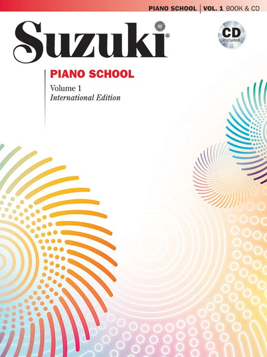 METODO C/CD SUZUKI PIANO SCHOOL, PIANO PART VOL.1 INTERNACIONAL EDITION