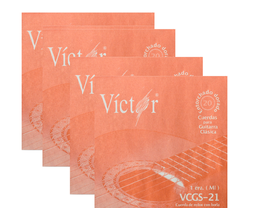 CUERDA VICTOR GUITARRA CLASICA NYLON 1RA. DECENA