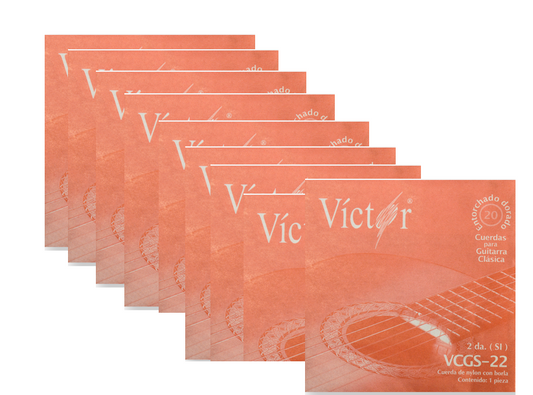CUERDA VICTOR GUITARRA CLASICA NYLON 2DA. DECENA
