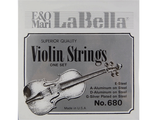 ENCORDADURA LA BELLA PARA VIOLIN 4/4. MOD:680
