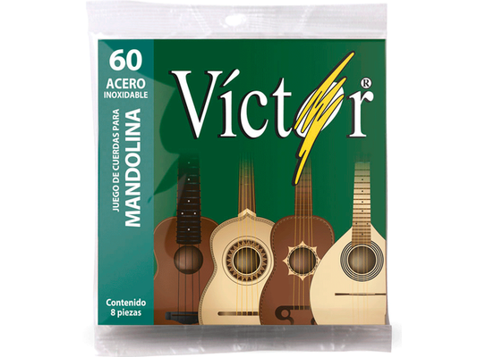 ENCORDADURA VICTOR  PARA MANDOLINA.  MOD:VCMA-60