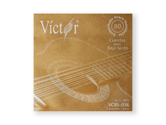 CUERDA VICTOR BAJO QUINTO/SEXTO  2DA. "DO. (DECENA)
