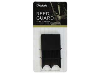 PORTACAÑAS D'ADDARIO WOODWIND PARA 4 CAÑAS DE CLARINETE/SAXOFON ALTO, NEGRO