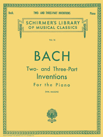 ALBUM J.S.BACH, 30 Invenciones en dos y tres partes. Piano Solo
