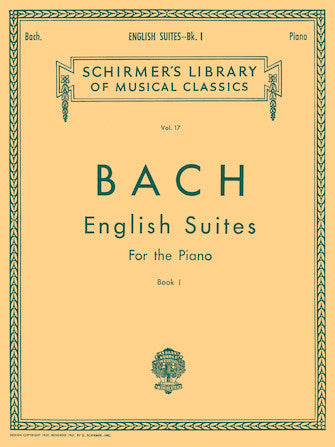 ALBUM J.S.BACH, English Suites . Piano Solo