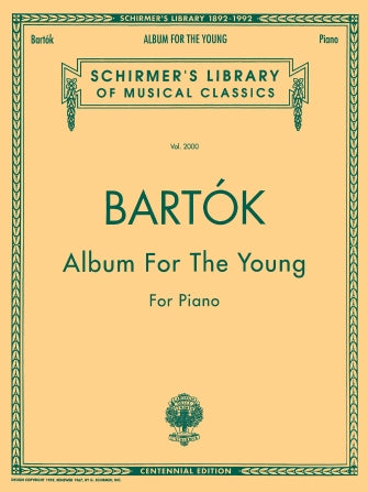 ALBUM para los jóvenes BELA BARTOCK , Solo de piano