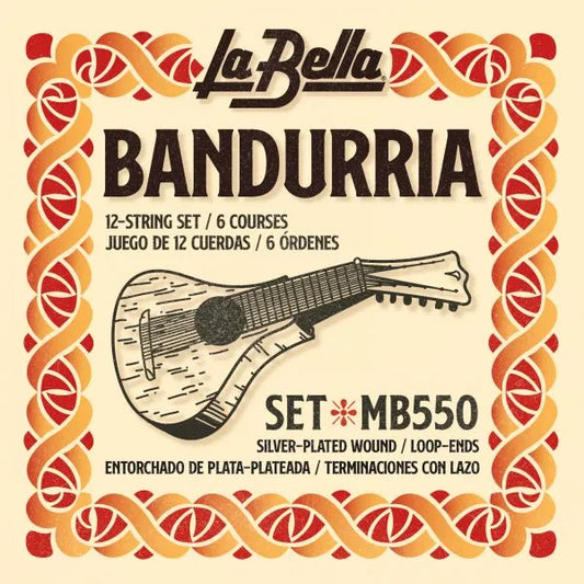 ENCORDADURA LA BELLA  PARA BANDURRIA.  MOD:MB550
