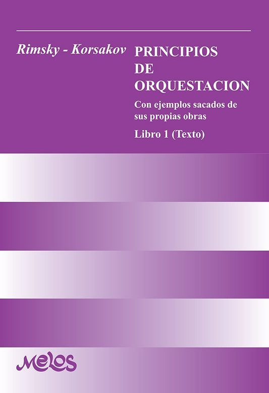 METODO MELOS PRINCIPIOS DE ORQUESTACION LIBRO 1 RIMSKY-KORSAKOV