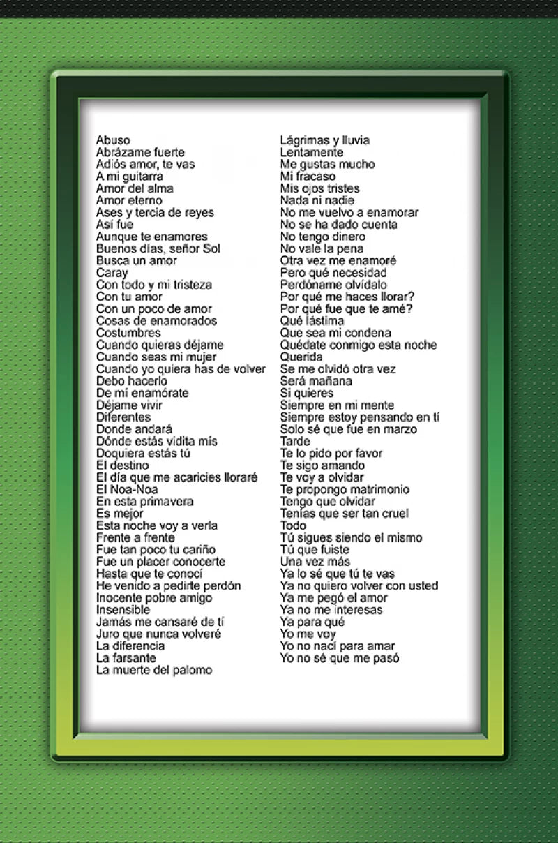 REVISTA GUITARRA FACIL COLECCION 100, JUAN GABRIEL VOL.1