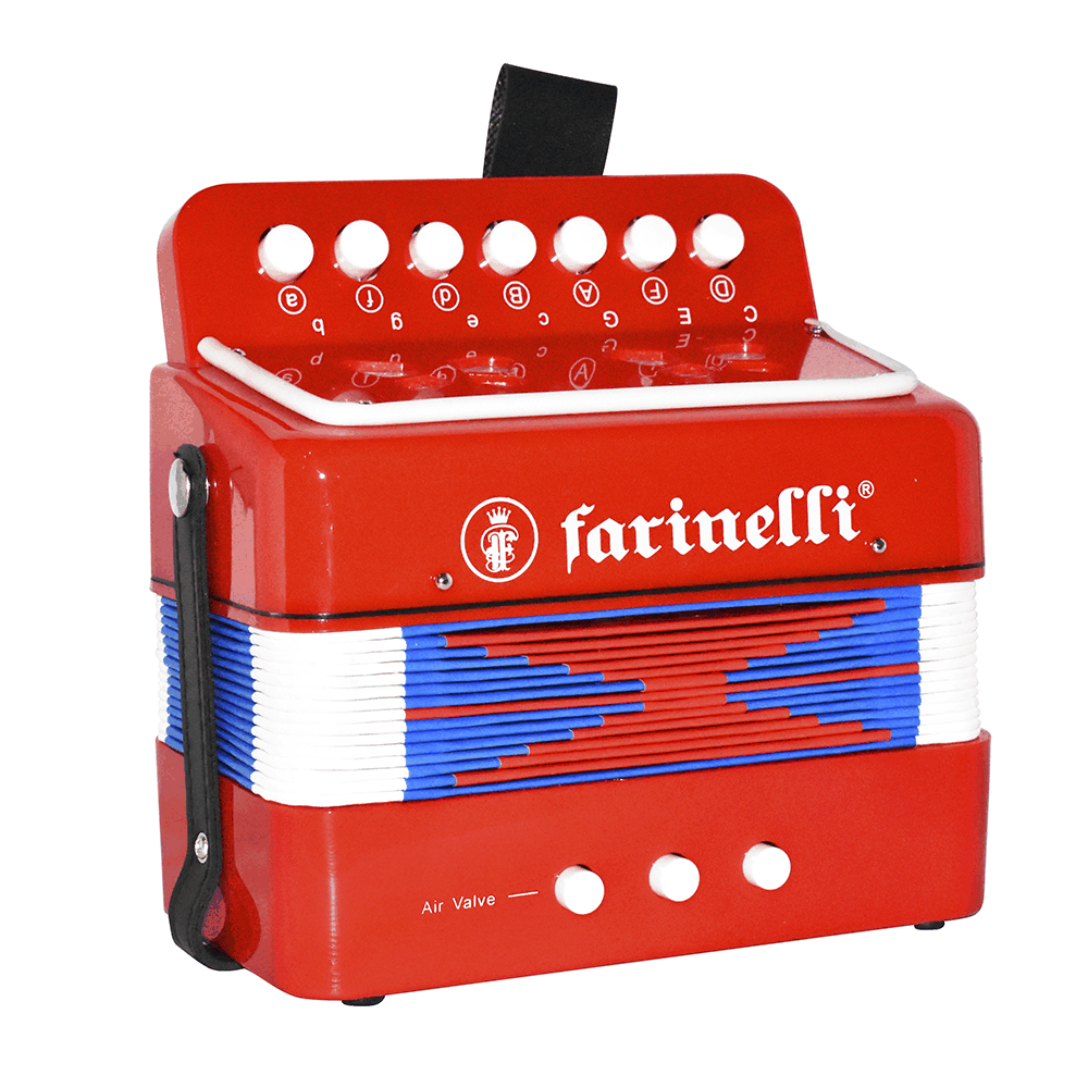 ACORDEON INFANTIL, 7 BOTONES 2 BAJOS