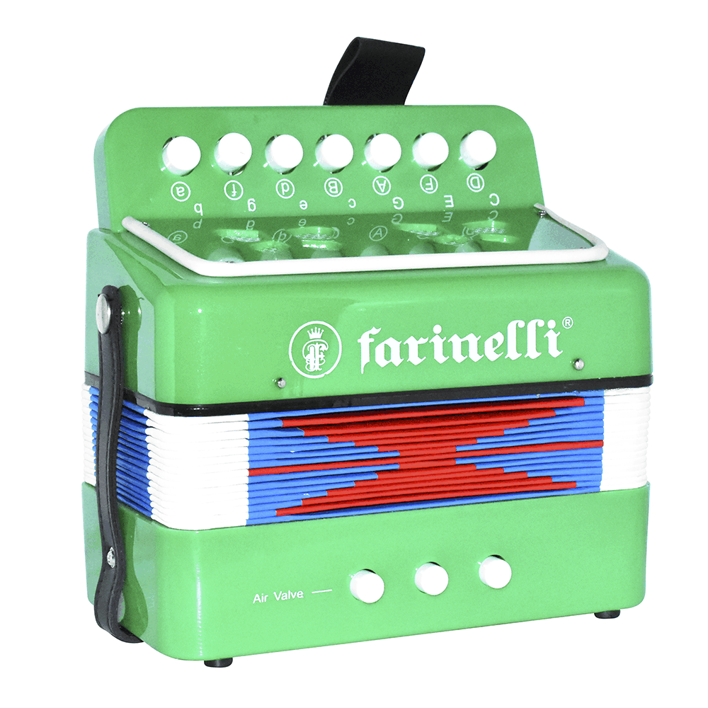 ACORDEON INFANTIL, 7 BOTONES 2 BAJOS