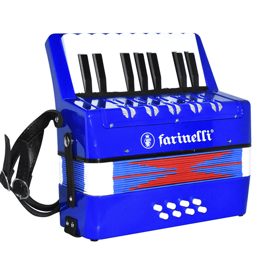 ACORDEON INFANTIL, 17 TECLAS  8 BAJOS
