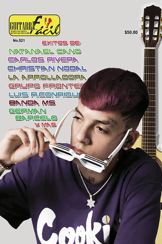 REVISTA GUITARRA FACIL #521 EXITOS DEL MOMENTO