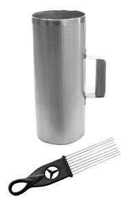 GUIRO MERENGUE METALICO 33CM CON PEINETA