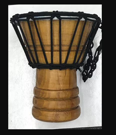 DJEMBE NACIONAL C.S.M. 20CM MADERA Y CUERO