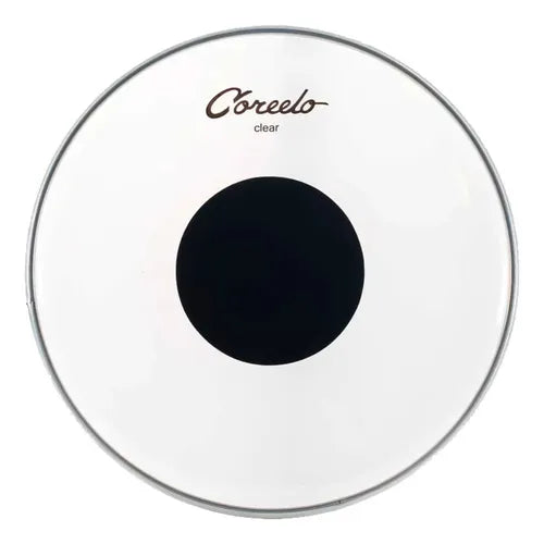 PARCHE COREELO SENCILLO CENTRO NEGRO 14"
